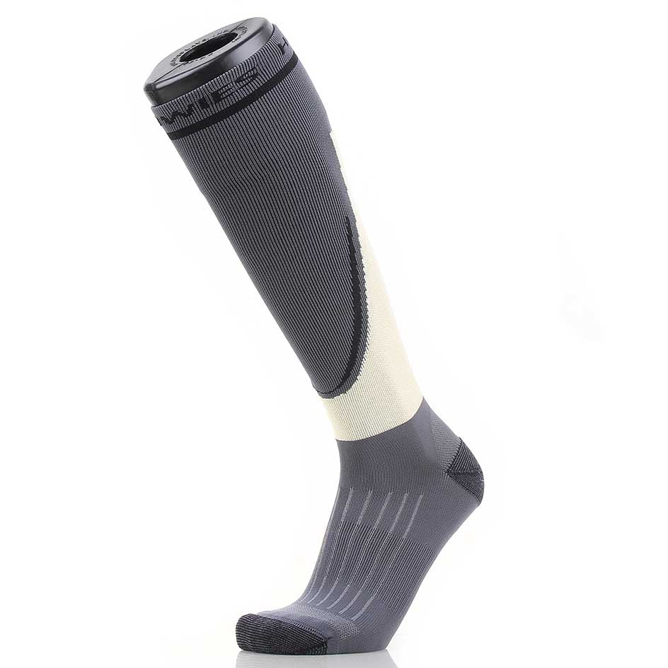 Howies Hockey - Calzini da skate stile professionale, imbottitura rinforzata alla caviglia e materiale traspirante, Grigio, Medium Howies Hockey - Calzini da skate stile professionale, imbottitura rinforzata alla caviglia e materiale traspirante, Grigio, Medium