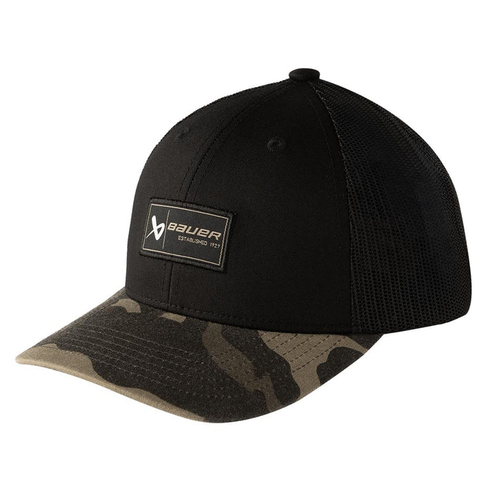 Bauer 2 Tone Camo Snapback Youth S26