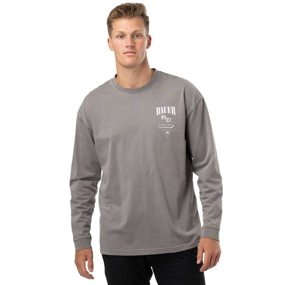 Bauer Acid Wash LS T-Shirt Senior S24