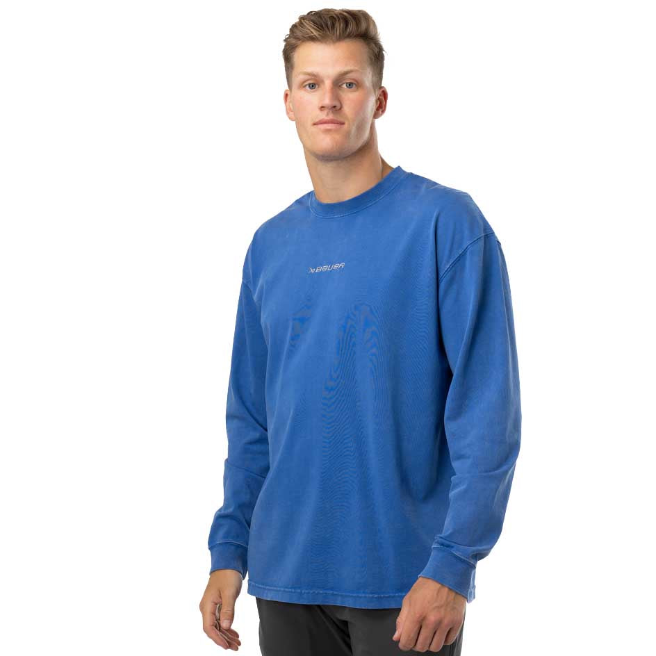 Bauer Acid Wash LS T-Shirt Senior S24