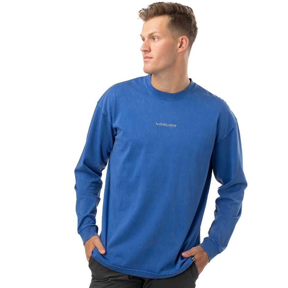 Bauer Acid Wash LS T-Shirt Senior S24