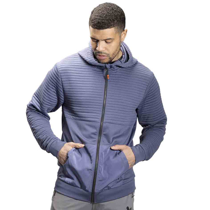 Bauer FLC 3D Full Zip Hoodie Peri - Senior