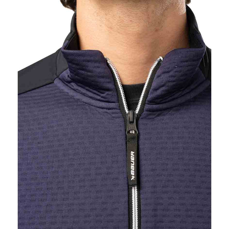 Bauer FLC Textured Full Zip - Senior