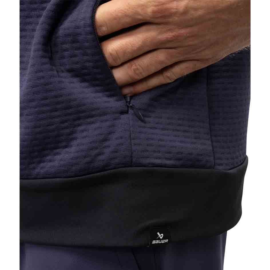 Bauer FLC Textured Full Zip - Senior