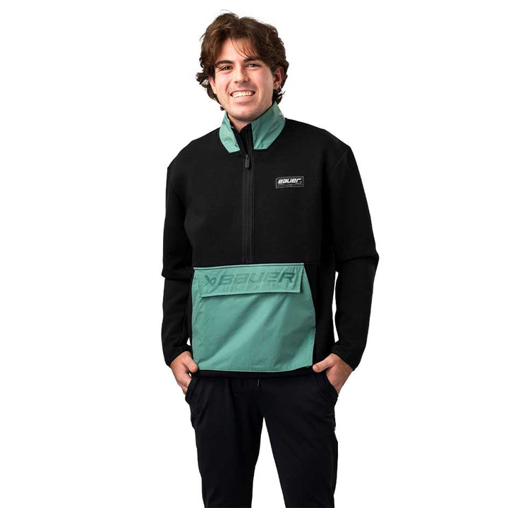 Bauer Knit Mix 1/2 Zip Senior S24