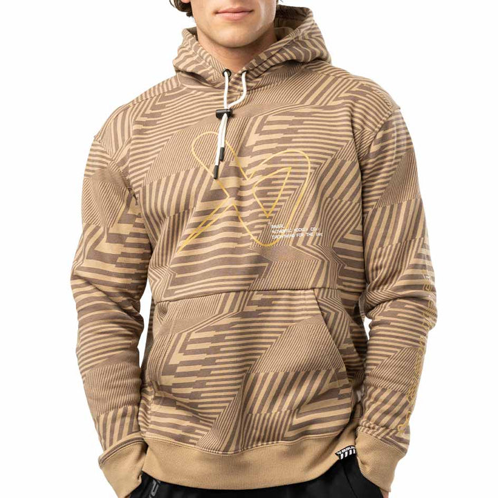 Bauer Printed Fleece Hoodie - Senior