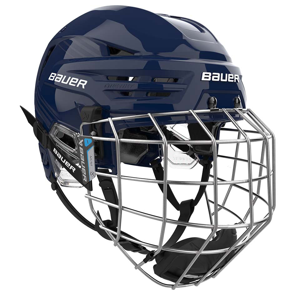 Bauer Re-Akt 90 Hockey Helmet Combo