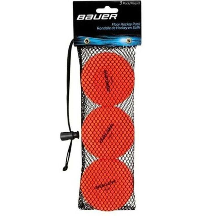 Bauer Floor Hockey Puck - 3 Pack