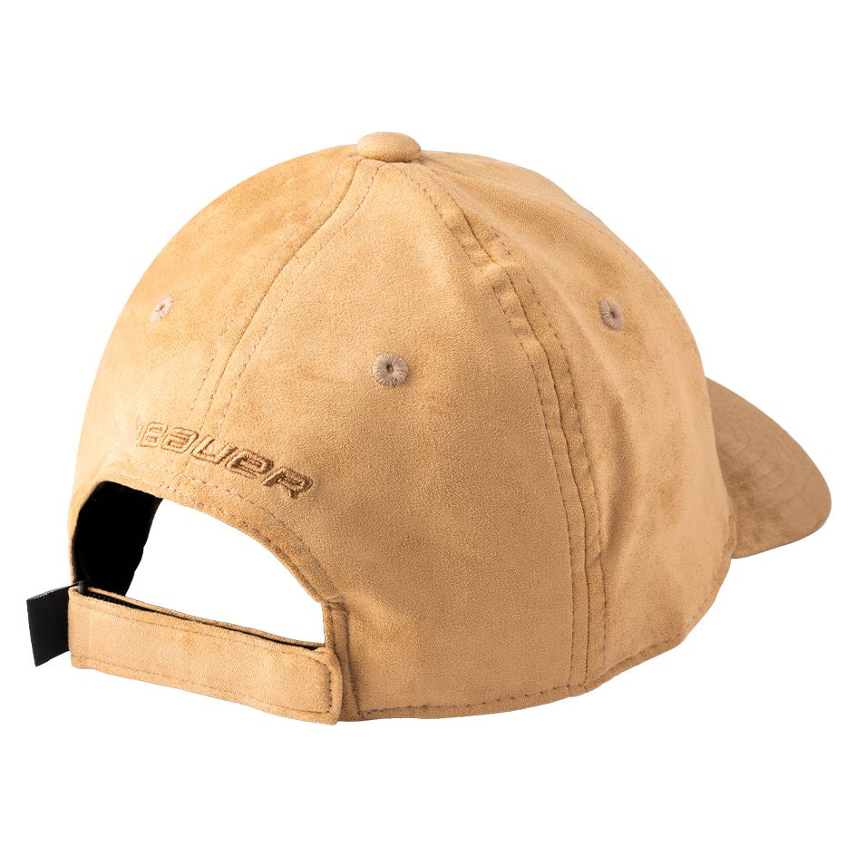 Bauer Suede Snapback Hat Senior S25