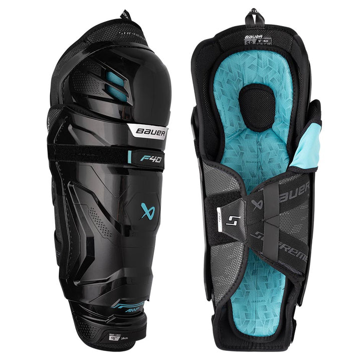 Bauer Supreme F40 Shin Guards Senior