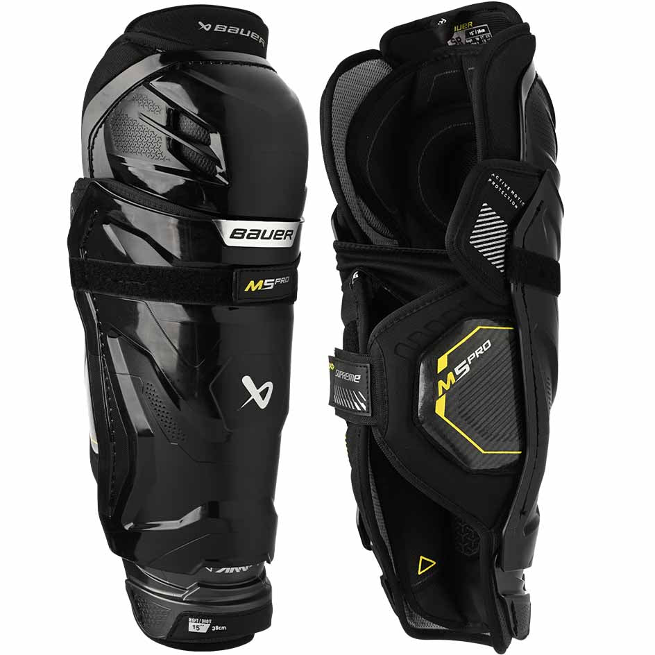 Bauer Supreme M5 Pro Shin Guards Intermediate