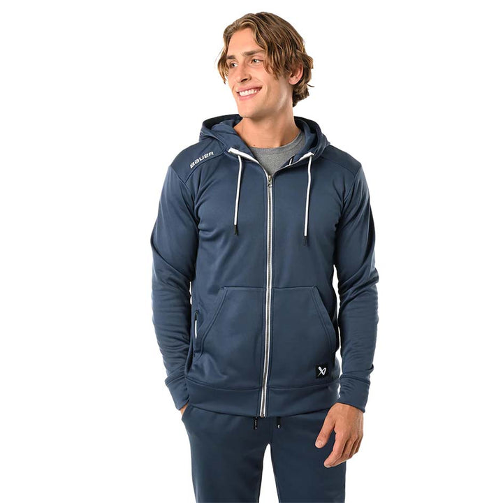 Bauer Team Fleece Zip Hoodie Senior