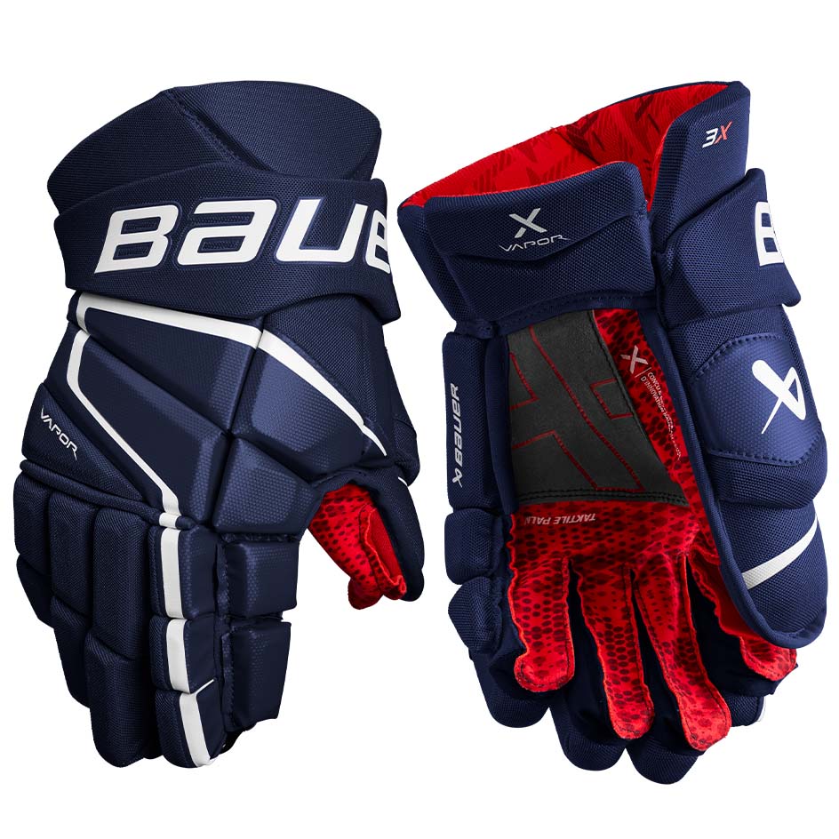 Bauer Vapor 3X Hockey Gloves Intermediate