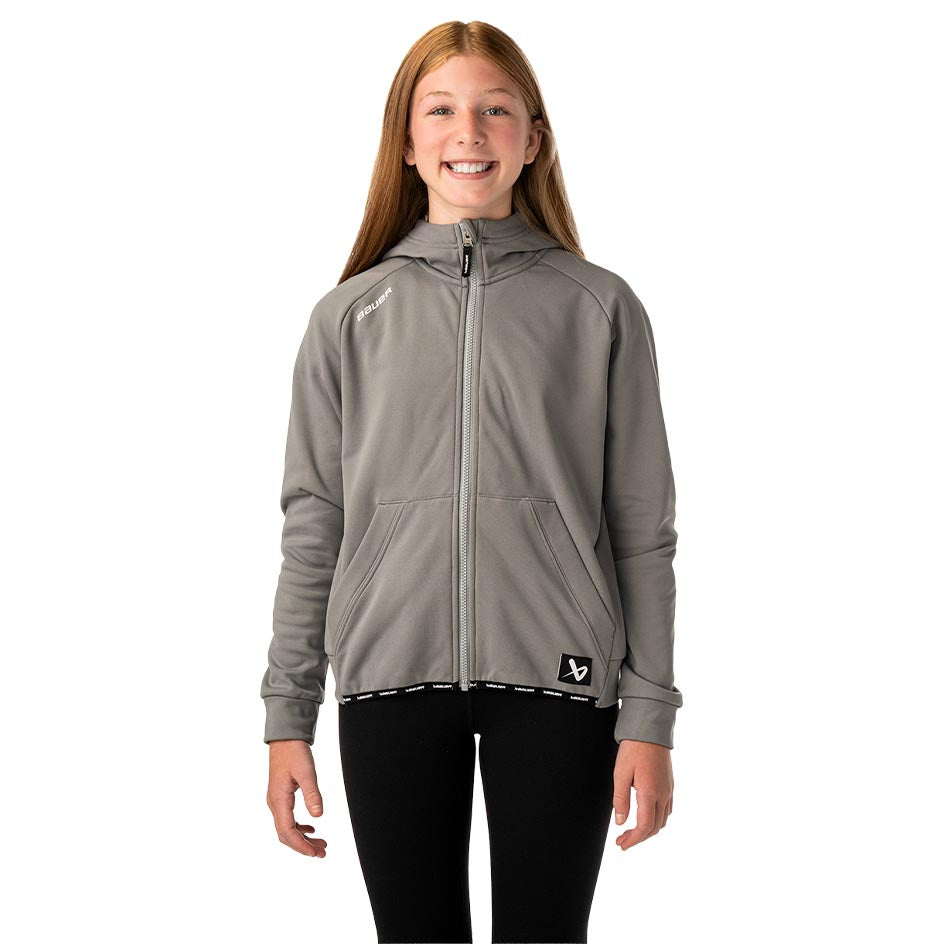 Bauer Team Fleece Zip Hoodie S26 Youth