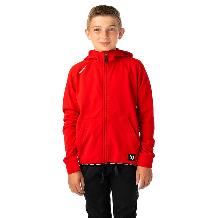Bauer Team Fleece Zip Hoodie S26 Youth