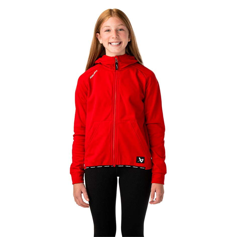 Bauer Team Fleece Zip Hoodie S26 Youth