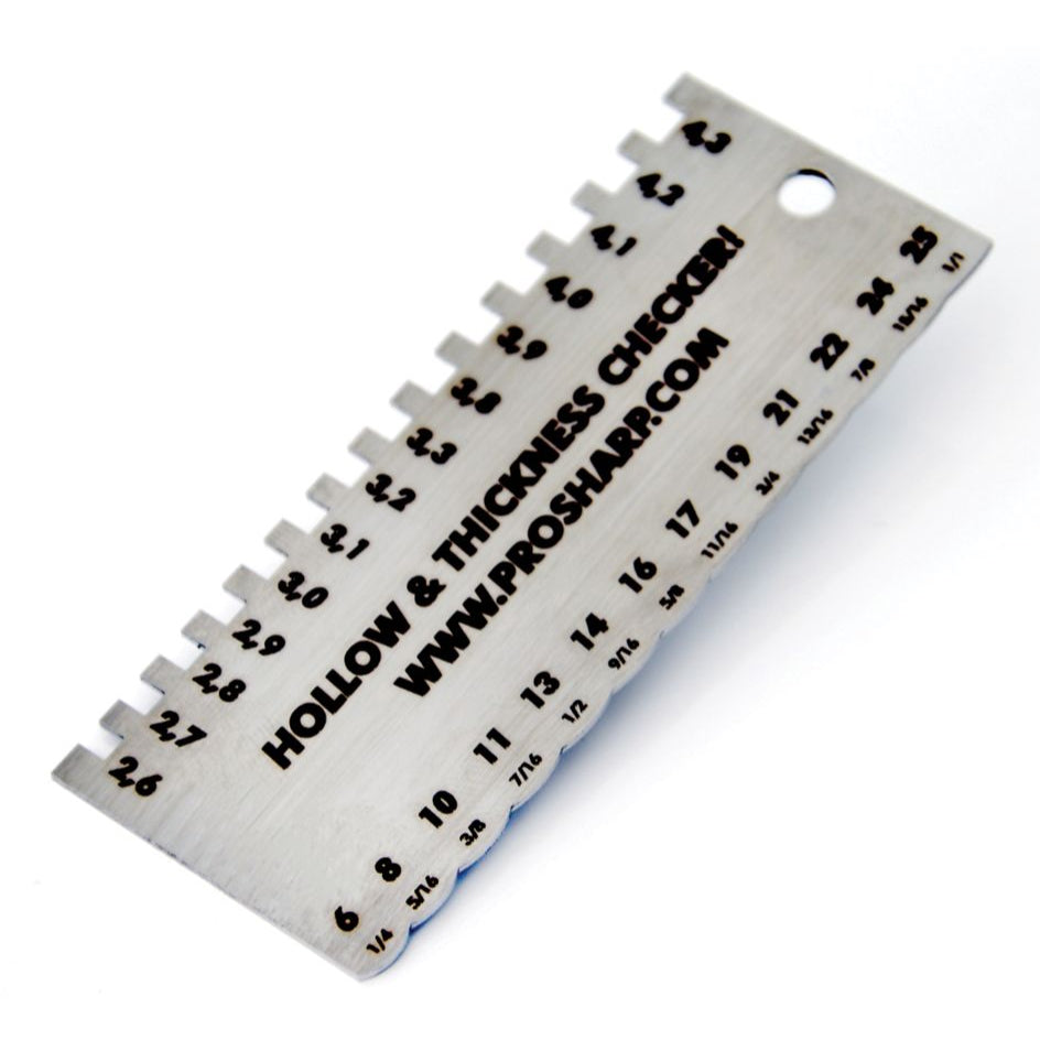 Hollow and Blade Thickness Checker