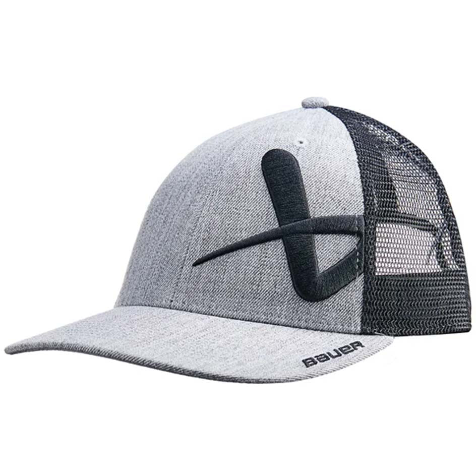 Bauer Core Snapback Cap Senior Grey